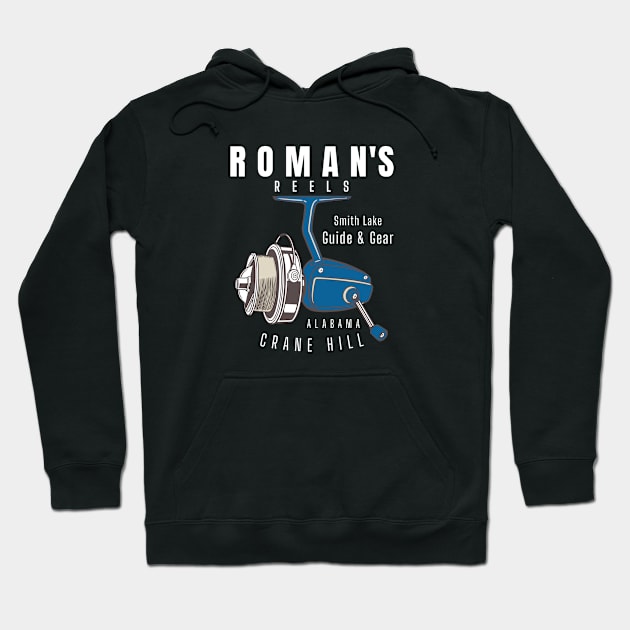 Roman's Reels Hoodie by Alabama Lake Life